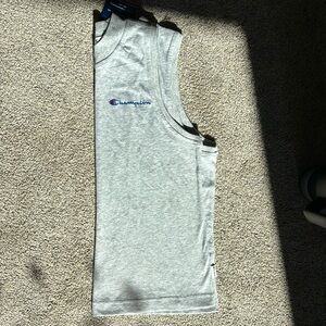 Champion: Oxford Gray, Crewneck Tank
